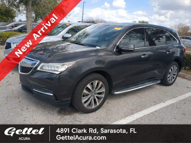 used 2016 Acura MDX car, priced at $16,282