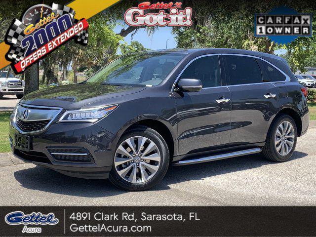 used 2016 Acura MDX car, priced at $16,781