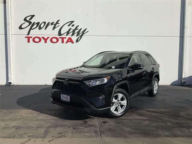 used 2021 Toyota RAV4 car, priced at $25,490