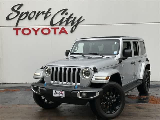 used 2023 Jeep Wrangler 4xe car, priced at $36,015