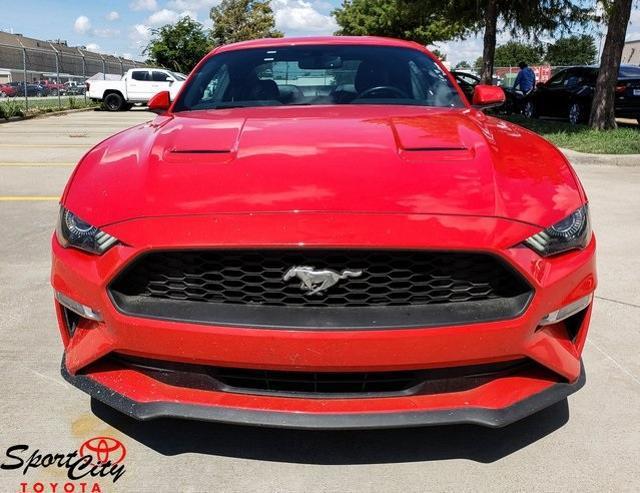 used 2019 Ford Mustang car, priced at $18,999