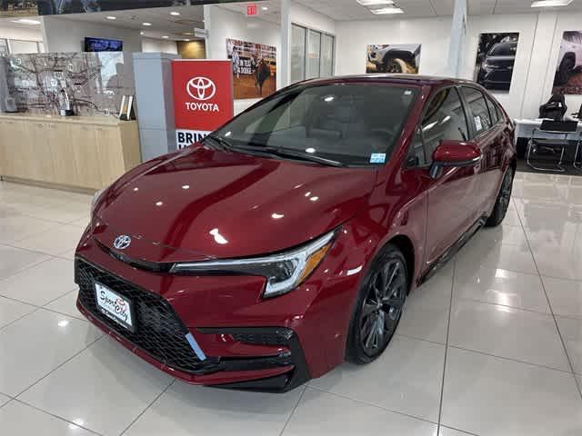 new 2025 Toyota Corolla Hybrid car, priced at $27,634