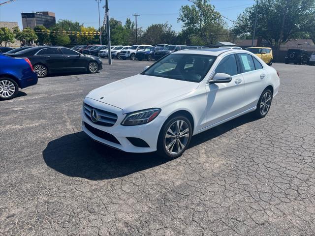 used 2021 Mercedes-Benz C-Class car, priced at $31,900