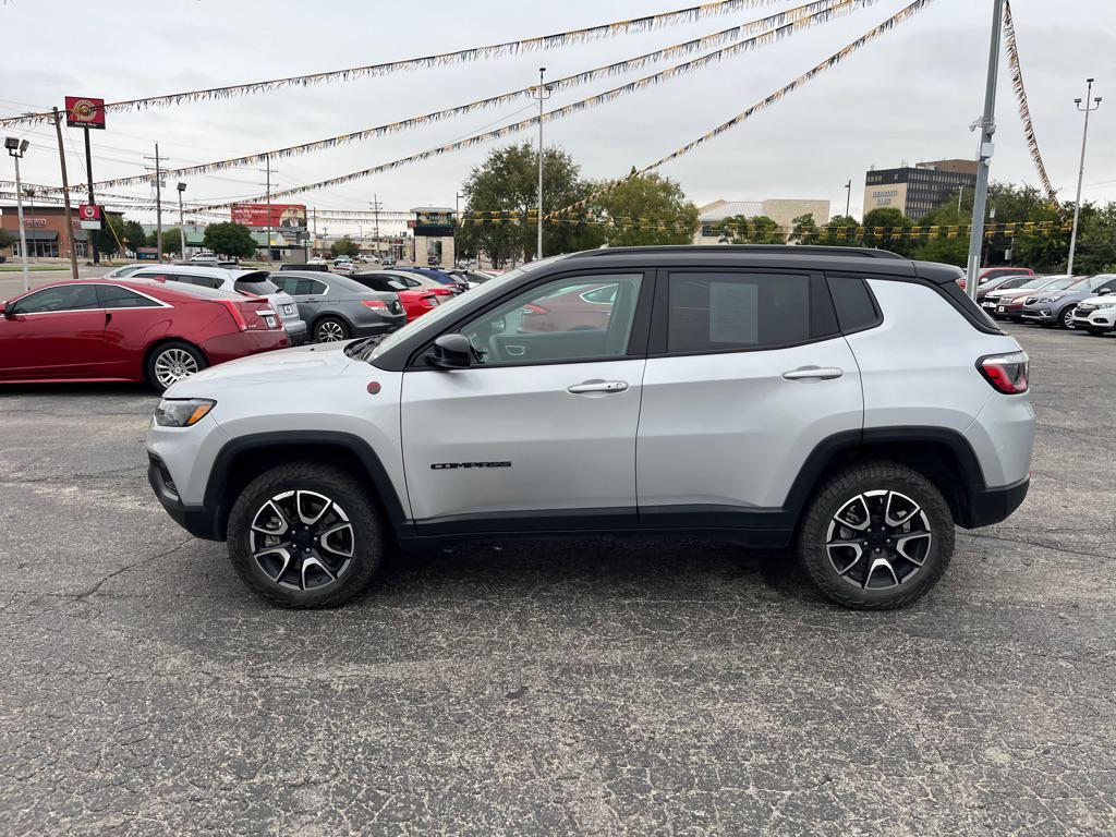 used 2024 Jeep Compass car, priced at $26,900