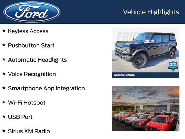 new 2024 Ford Bronco car, priced at $45,178