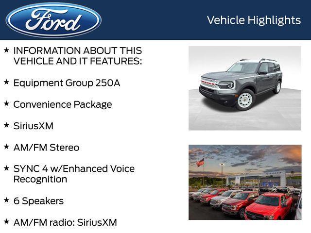 new 2025 Ford Bronco Sport car, priced at $35,222