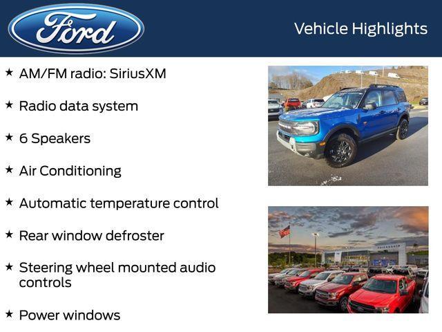 new 2025 Ford Bronco Sport car, priced at $39,191