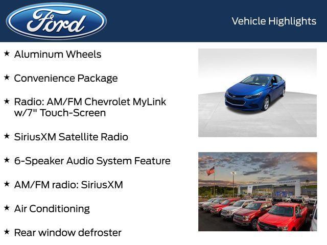 used 2018 Chevrolet Cruze car, priced at $15,998