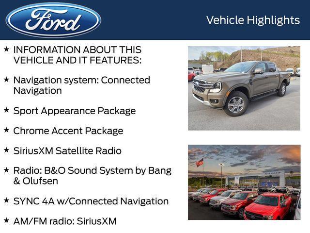new 2025 Ford Ranger car, priced at $47,807