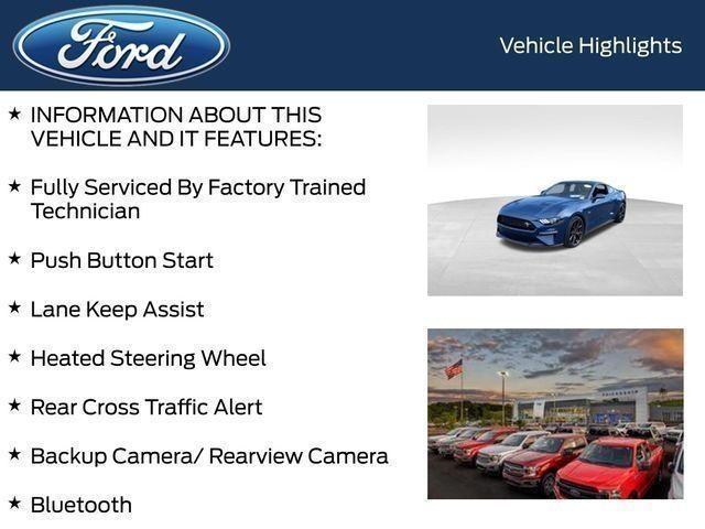 used 2023 Ford Mustang car, priced at $34,998