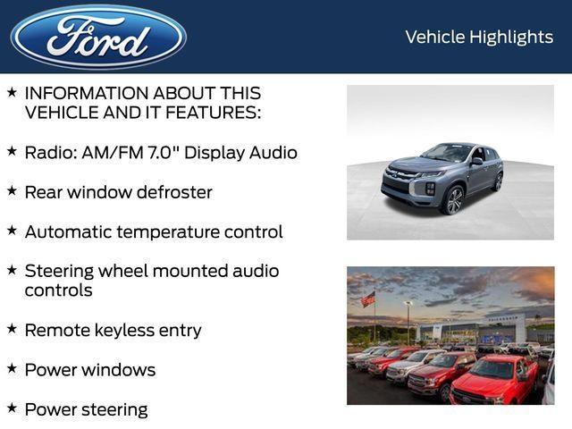 used 2021 Mitsubishi Outlander Sport car, priced at $16,908