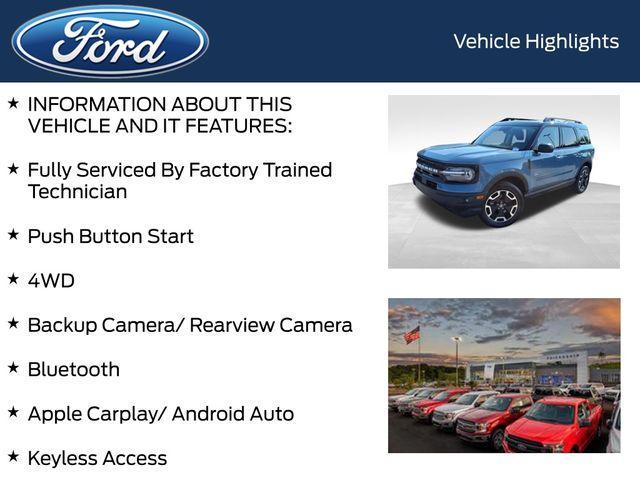 used 2023 Ford Bronco Sport car, priced at $27,458