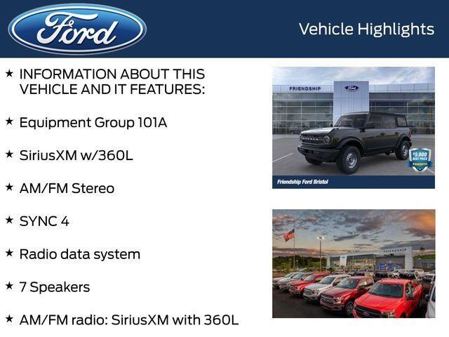 new 2025 Ford Bronco car, priced at $38,493