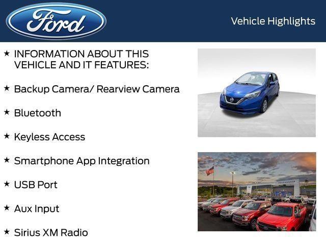 used 2017 Nissan Versa Note car, priced at $10,498