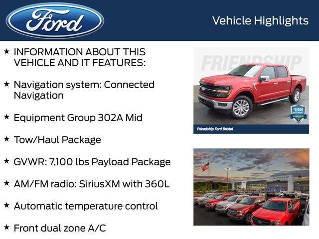 new 2024 Ford F-150 car, priced at $53,466