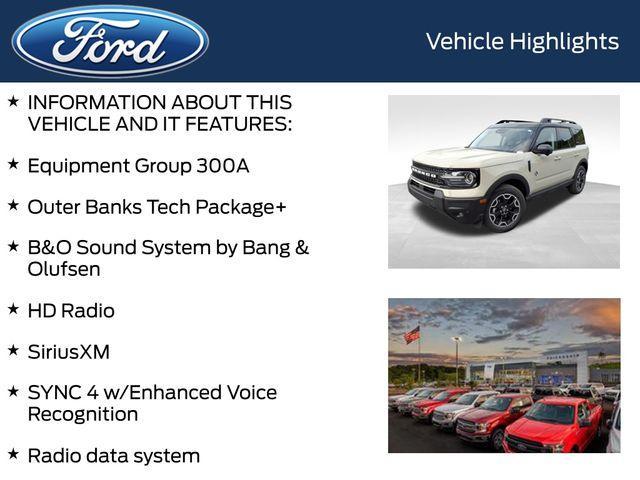 new 2025 Ford Bronco Sport car, priced at $36,760