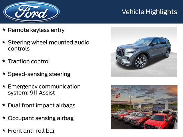 new 2025 Ford Explorer car, priced at $43,803