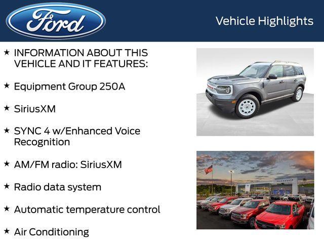 new 2025 Ford Bronco Sport car, priced at $33,629