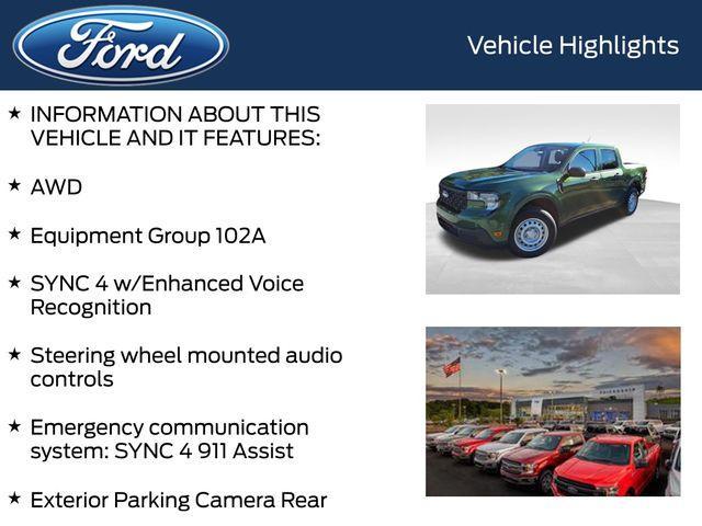 new 2025 Ford Maverick car, priced at $29,200