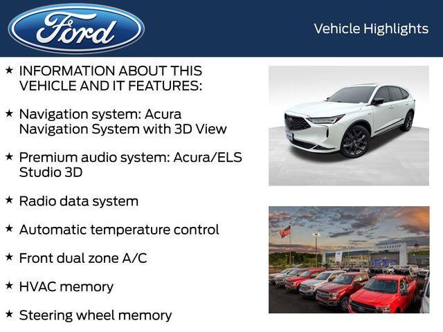 used 2022 Acura MDX car, priced at $41,328