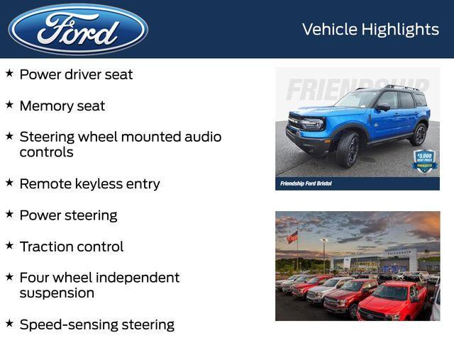 new 2025 Ford Bronco Sport car, priced at $35,989