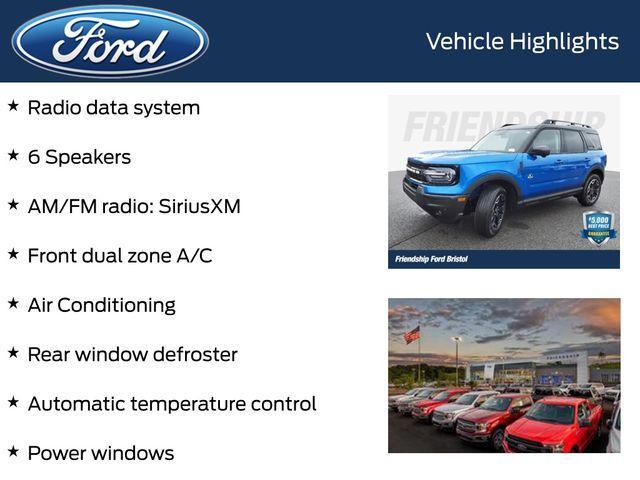 new 2025 Ford Bronco Sport car, priced at $35,989