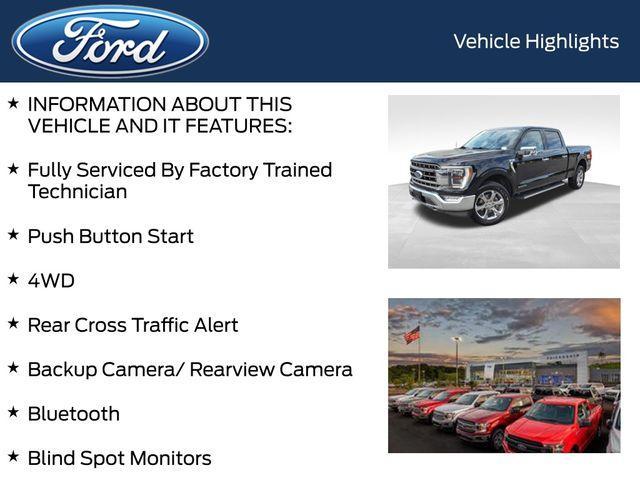 used 2021 Ford F-150 car, priced at $43,708