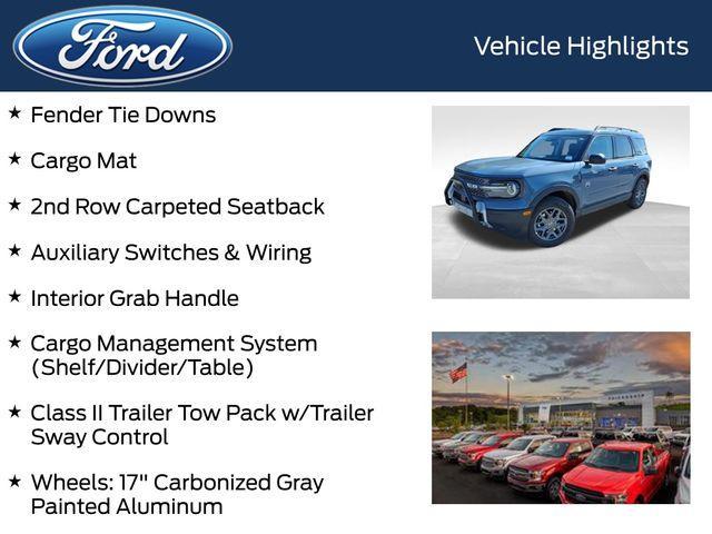 new 2025 Ford Bronco Sport car, priced at $32,675