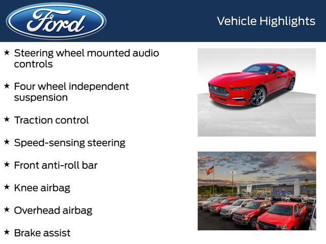 new 2025 Ford Mustang car, priced at $40,758