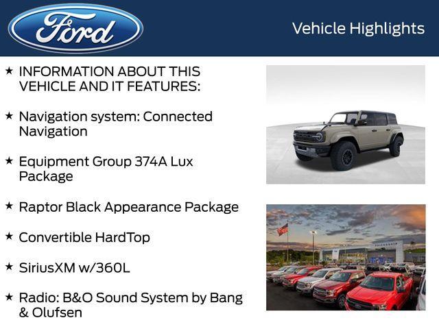 new 2025 Ford Bronco car, priced at $102,115