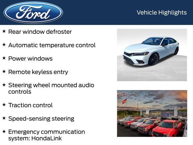 used 2023 Honda Civic car, priced at $25,908