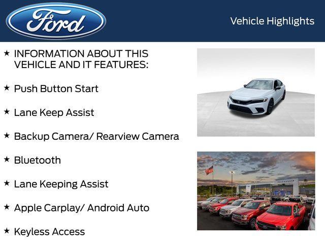 used 2023 Honda Civic car, priced at $25,998