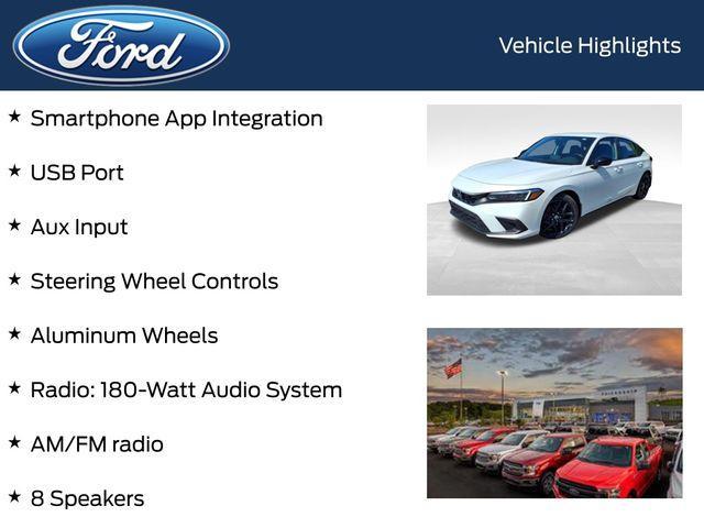 used 2023 Honda Civic car, priced at $25,908