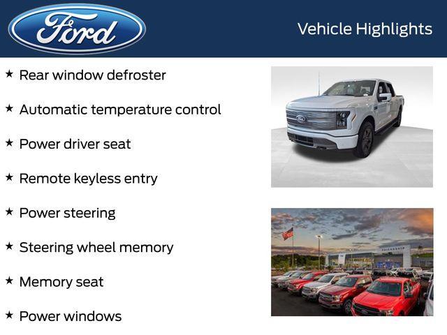 new 2025 Ford F-150 Lightning car, priced at $69,321