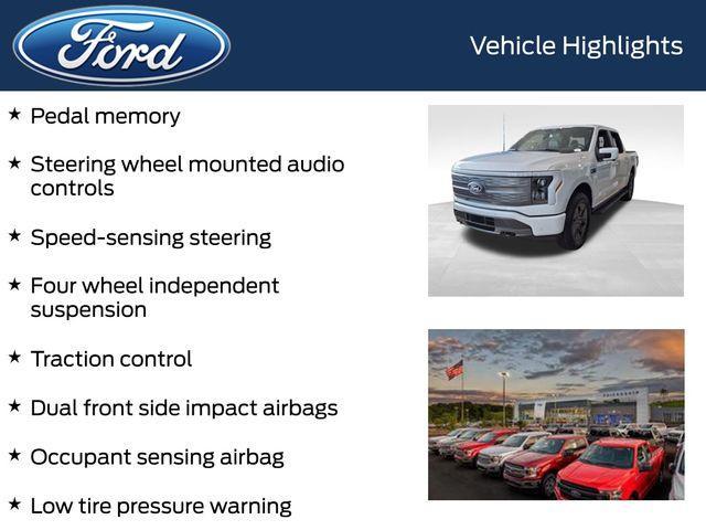 new 2025 Ford F-150 Lightning car, priced at $69,321