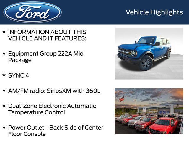 new 2025 Ford Bronco car, priced at $48,670