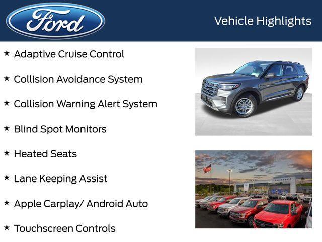 new 2025 Ford Explorer car, priced at $35,984