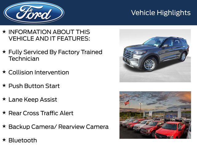 new 2025 Ford Explorer car, priced at $35,984