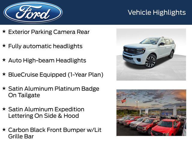 new 2025 Ford Expedition car, priced at $91,645
