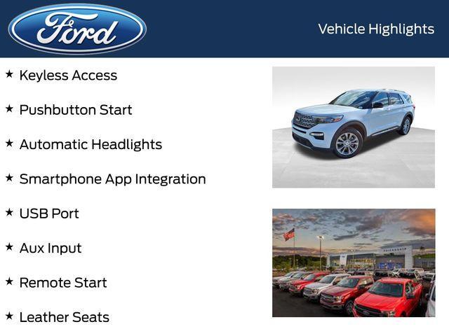 used 2023 Ford Explorer car, priced at $31,428