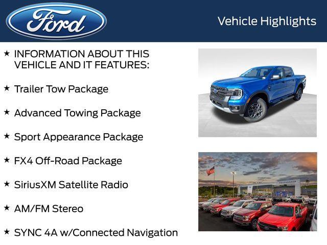 new 2025 Ford Ranger car, priced at $40,562