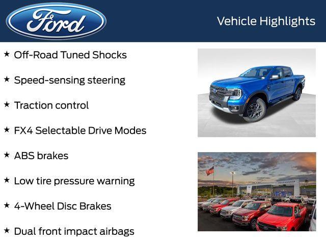 new 2025 Ford Ranger car, priced at $40,562