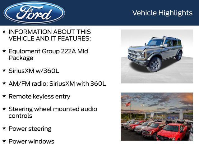 new 2025 Ford Bronco car, priced at $47,038