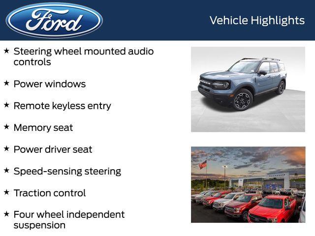 new 2025 Ford Bronco Sport car, priced at $36,504