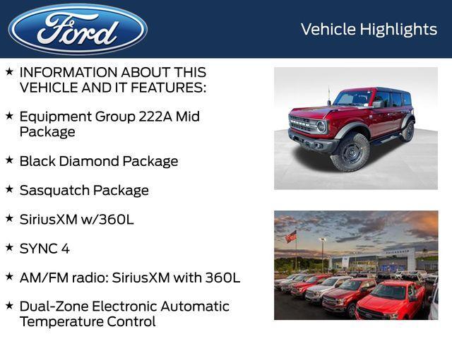 new 2025 Ford Bronco car, priced at $55,678