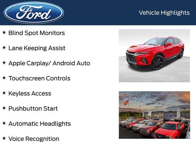 used 2022 Chevrolet Blazer car, priced at $32,238