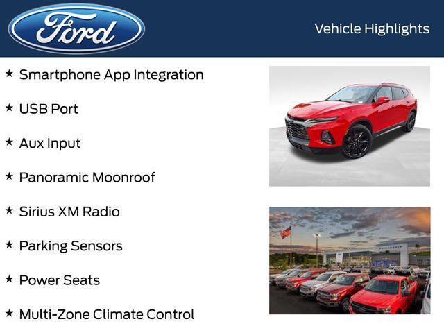 used 2022 Chevrolet Blazer car, priced at $32,238
