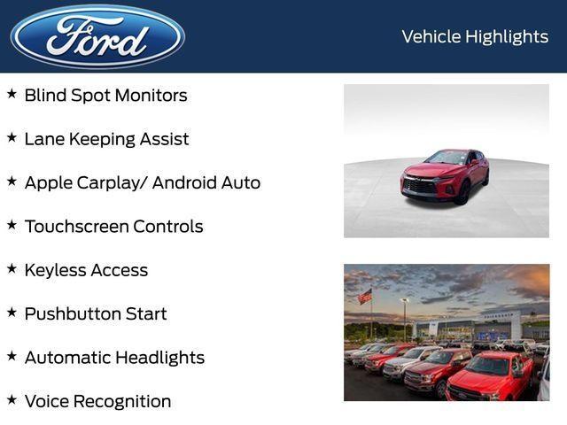 used 2022 Chevrolet Blazer car, priced at $32,718