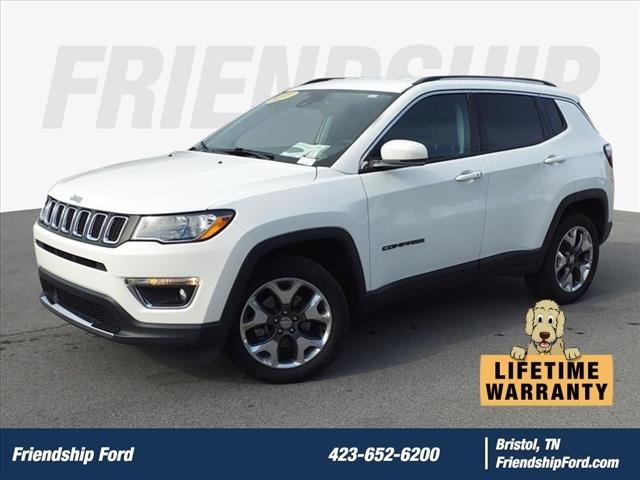 used 2021 Jeep Compass car, priced at $18,948