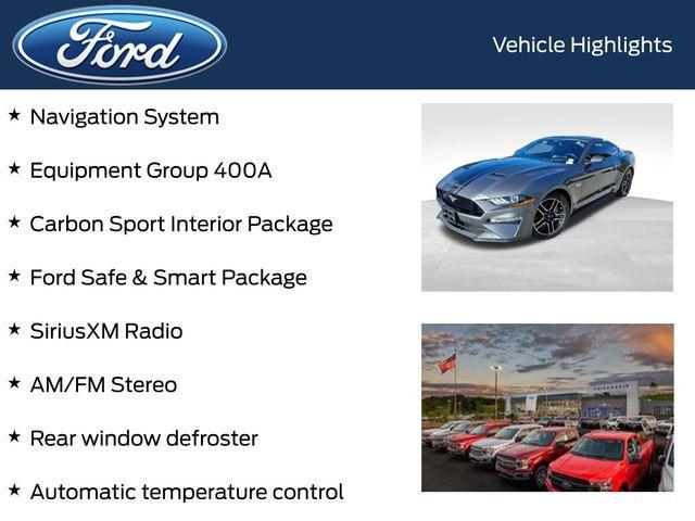 used 2021 Ford Mustang car, priced at $37,318
